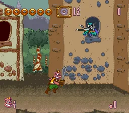 Power Piggs of the Dark Age: gameplay