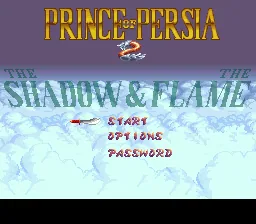 Prince of Persia 2: tela de título