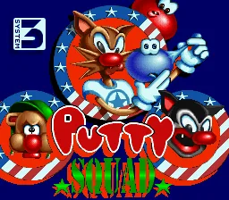 Putty Squad: tela de título