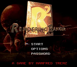 Rendering Ranger R2: tela de título