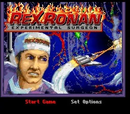 Rex Ronan - Experimental Surgeon: tela de título