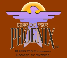 Rise of the Phoenix: tela de título