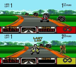 Road Riot 4WD: gameplay
