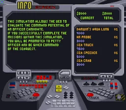 seaQuest DSV: gameplay