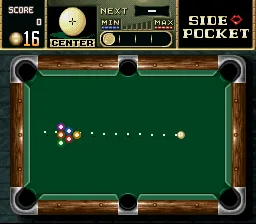 Side Pocket: gameplay