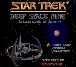 Star Trek - Deep Space Nine - Crossroads of Time: tela de título