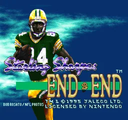 Sterling Sharpe - End 2 End: tela de título