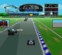 Super F1 Circus 3: gameplay