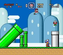 Super Mario World: gameplay