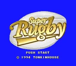 Super Rugby: tela de título