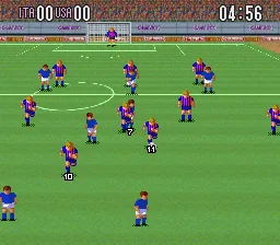 Super Soccer: gameplay