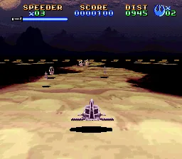Super Star Wars - Return of the Jedi: gameplay