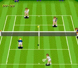 Super Tennis: gameplay