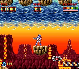 Super Turrican: gameplay