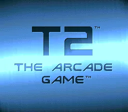 T2 - The Arcade Game: tela de título