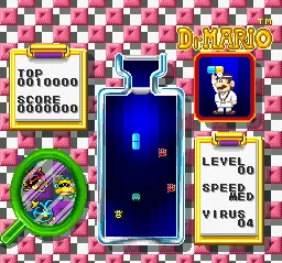 Tetris & Dr. Mario: gameplay