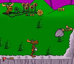The Adventures of Rocky and Bullwinkle and Friends: gameplay