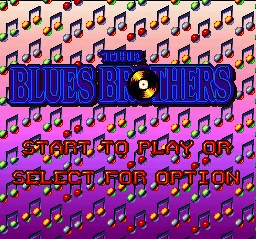 The Blues Brothers: tela de título