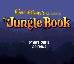 The Jungle Book: tela de título