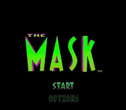 The Mask: tela de título