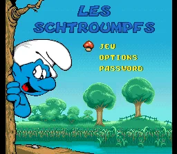 The Smurfs: tela de título