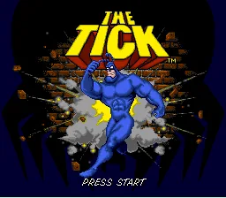 The Tick: tela de título