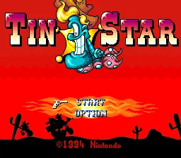 Tin Star: tela de título