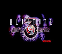 Ultimate Mortal Kombat 3: tela de título
