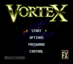 Vortex: tela de título