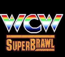 WCW Super Brawl Wrestling: tela de título