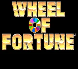 Wheel of Fortune: tela de título