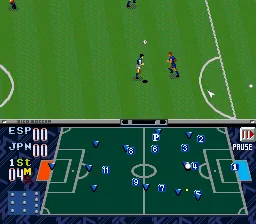 Zico Soccer: gameplay
